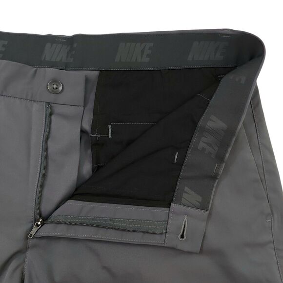 Nike Golf Pants Mens 34x33 Gray Straight Leg Comfort Lightweight Performance - Picture 3 of 12
